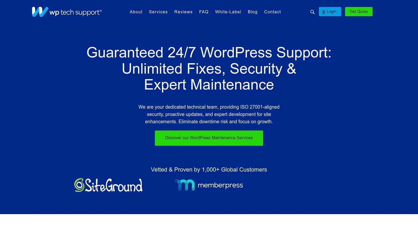 WP Tech Support